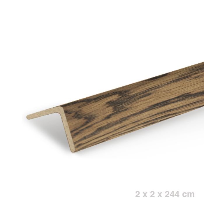 L-Angle/ Stair Nose Oak Stained - Walnut
