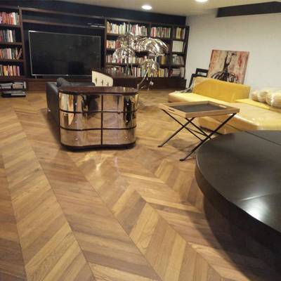 Flat in Dream Building,Shaikh ISA Avenue,Bahrain_Swisshardwoods-Chevron-Dark Oak