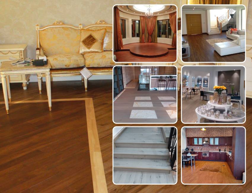 Flooring installation in Residentials and Villas